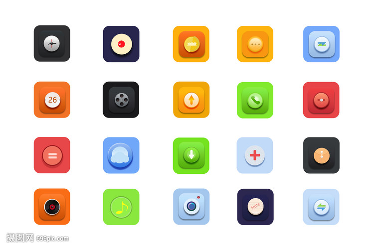 手機(jī)應(yīng)用圖標(biāo) 軟件產(chǎn)品設(shè)計的關(guān)鍵元素